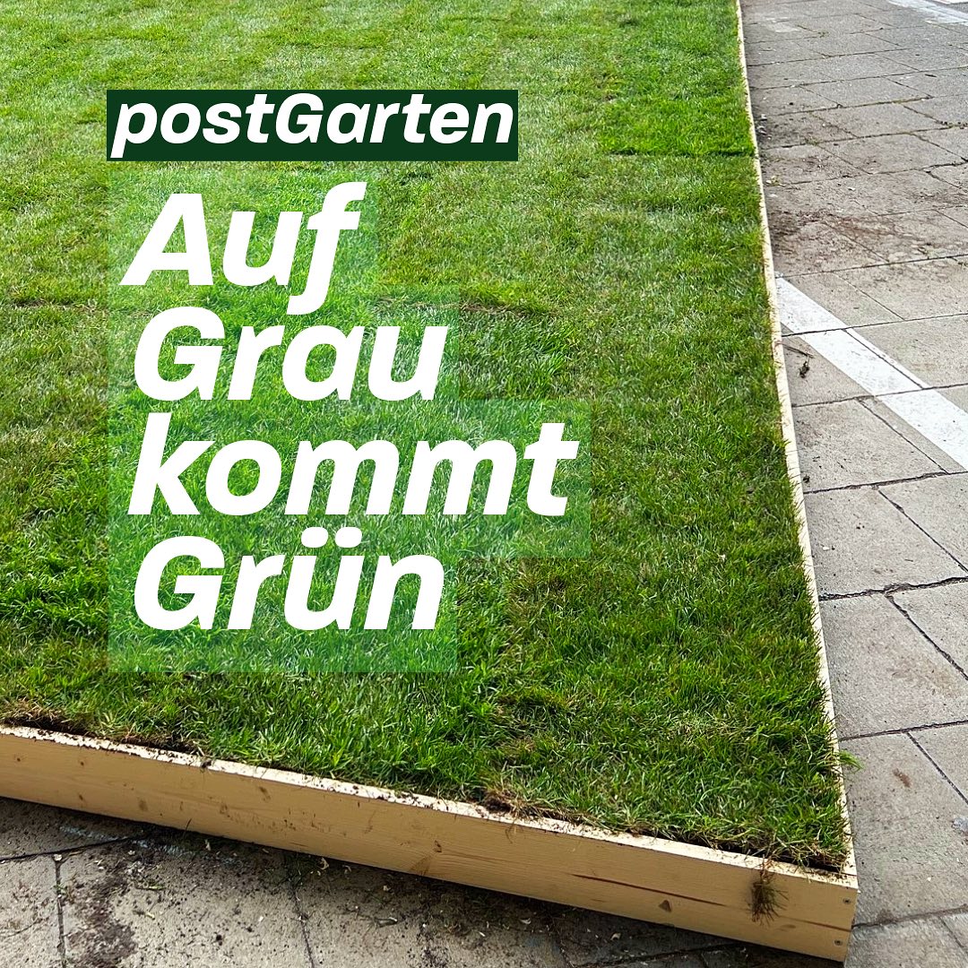 postGarten Auf Grau kommt Grün Rumpf Garten und Landschaftsbau